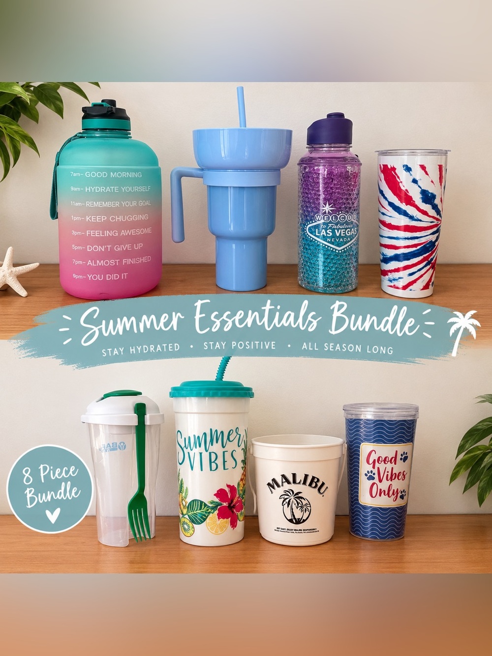 Tumbler Bundle - 8 Pieces